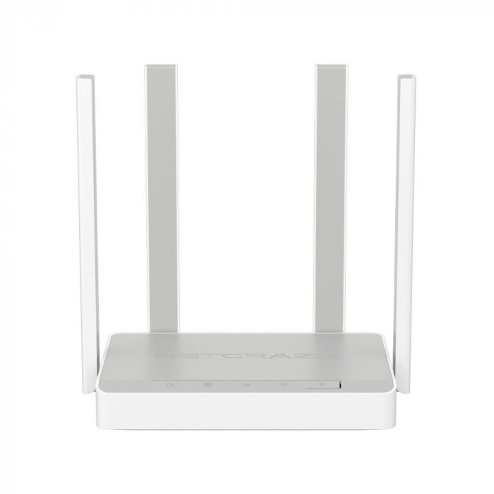 Маршрутизатор (Keenetic) Netcraze Speedster (NC-3013) Гигабитный интернет-центр с Mesh Wi-Fi 5 AC1200, 4-портовым Smart-коммутатором и переключателем режима роутер/ретранслятор