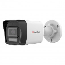 Камера видеонаблюдения Hiwatch 2 Мп IP-камера HiWatch DS-I250M(C) (2.8mm) c гибридной смарт-подсветкой до 30м