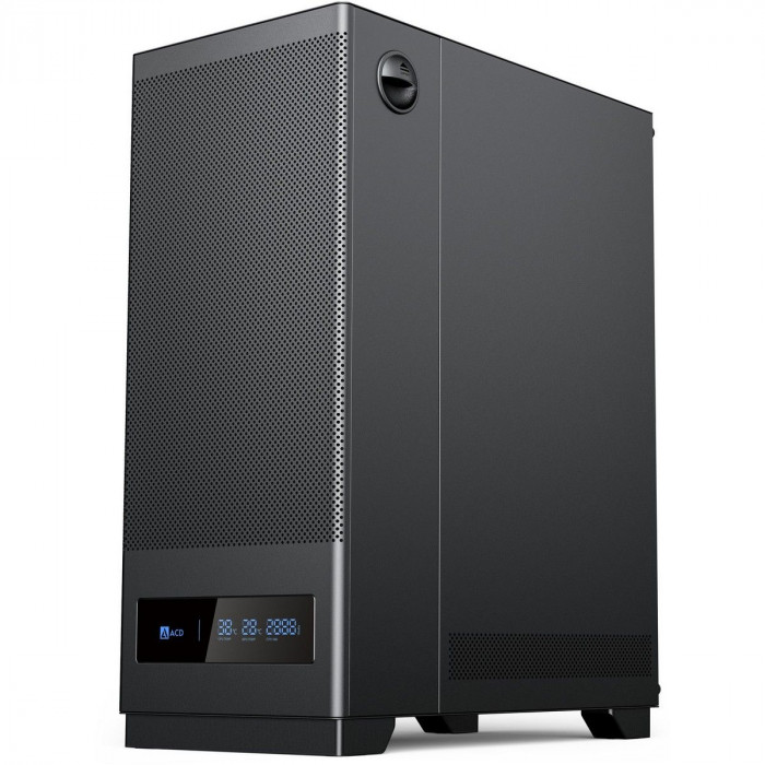 Корпус для ПК ACD Citadel 108DB ATX, Type-C + 2 X USB ports + HD audio combo, Mesh, TG, Black