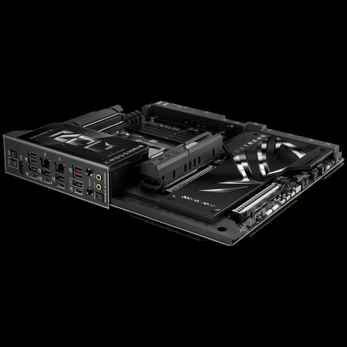 Материнская плата ASUS ROG CROSSHAIR X870E EXTREME AM5 E-ATX 4xDDR5 2xPCIEx16 5xM.2 4xUSB-C HDMI 5GLAN 10GLAN Wi-Fi 7