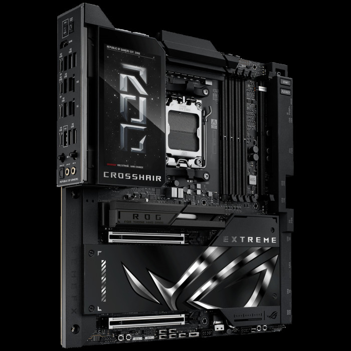 Материнская плата ASUS ROG CROSSHAIR X870E EXTREME AM5 E-ATX 4xDDR5 2xPCIEx16 5xM.2 4xUSB-C HDMI 5GLAN 10GLAN Wi-Fi 7