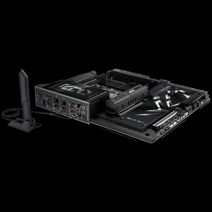 Материнская плата ASUS ROG CROSSHAIR X870E EXTREME AM5 E-ATX 4xDDR5 2xPCIEx16 5xM.2 4xUSB-C HDMI 5GLAN 10GLAN Wi-Fi 7