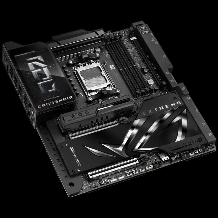 Материнская плата ASUS ROG CROSSHAIR X870E EXTREME AM5 E-ATX 4xDDR5 2xPCIEx16 5xM.2 4xUSB-C HDMI 5GLAN 10GLAN Wi-Fi 7