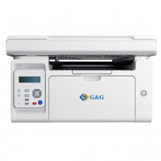 МФУ G&G M2022NW A4, лазерное, черно-белое, 22стр/мин, 1200x1200dpi, 800МГц, 256Мб, WiFi/USB/Ethernet, 1600стр/картридж, белый корпус (аналог Pantum M6506NW, картридж GT202T)(M2022NW)