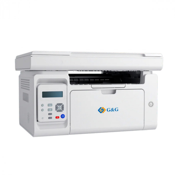 МФУ G&G M2022NW A4, лазерное, черно-белое, 22стр/мин, 1200x1200dpi, 800МГц, 256Мб, WiFi/USB/Ethernet, 1600стр/картридж, белый корпус (аналог Pantum M6506NW, картридж GT202T)(M2022NW)