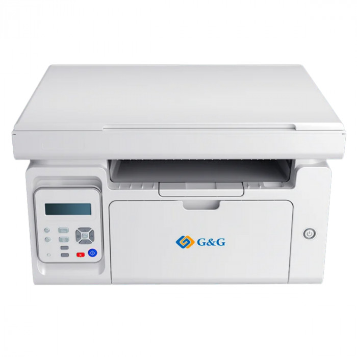 МФУ G&G M2022NW A4, лазерное, черно-белое, 22стр/мин, 1200x1200dpi, 800МГц, 256Мб, WiFi/USB/Ethernet, 1600стр/картридж, белый корпус (аналог Pantum M6506NW, картридж GT202T)(M2022NW)