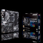 Материнская плата ASUS PRIME B550M-A/CSM AM4 mATX 4xDDR4 PCIEx16 2xPCIEx1 2xM.2 HDMI DVI VGA GLAN