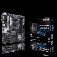 Материнская плата ASUS PRIME B550M-A/CSM AM4 mATX 4xDDR4 PCIEx16 2xPCIEx1 2xM.2 HDMI DVI VGA GLAN