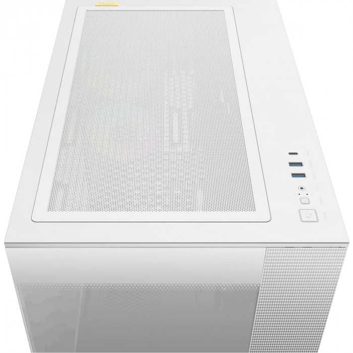 Корпус для ПК Ocypus  Delta C74 WH ARGB ATX / win / white / 2 ARGB fans / no PSU /Tempered Glass
