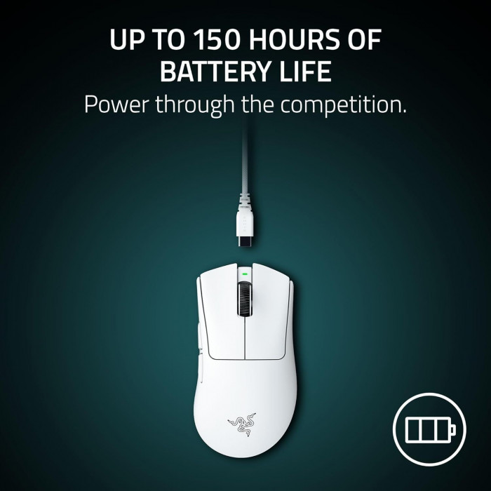 Мышь Razer DeathAdder V4 Pro White