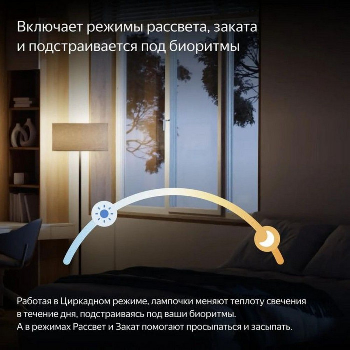 Умная лампочка Яндекса GX53, YNDX-00556, цветная (RGB), 806 лм