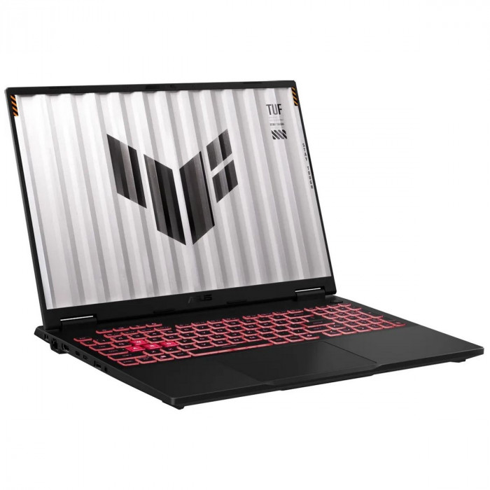 Ноутбук ASUS TUF Gaming A16 FA608PP-QT006 AMD Ryzen 9 8940HX/16Gb (1*16 D5)/SSD512Gb/RTX5070 8Gb (115W)/16'/IPS/WQXGA/2560x1600/165Hz/NoOS/RJ-45/Gray/2.2kg