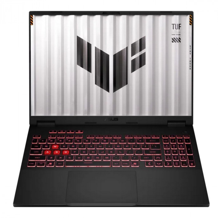 Ноутбук ASUS TUF Gaming A16 FA608PP-QT006 AMD Ryzen 9 8940HX/16Gb (1*16 D5)/SSD512Gb/RTX5070 8Gb (115W)/16'/IPS/WQXGA/2560x1600/165Hz/NoOS/RJ-45/Gray/2.2kg