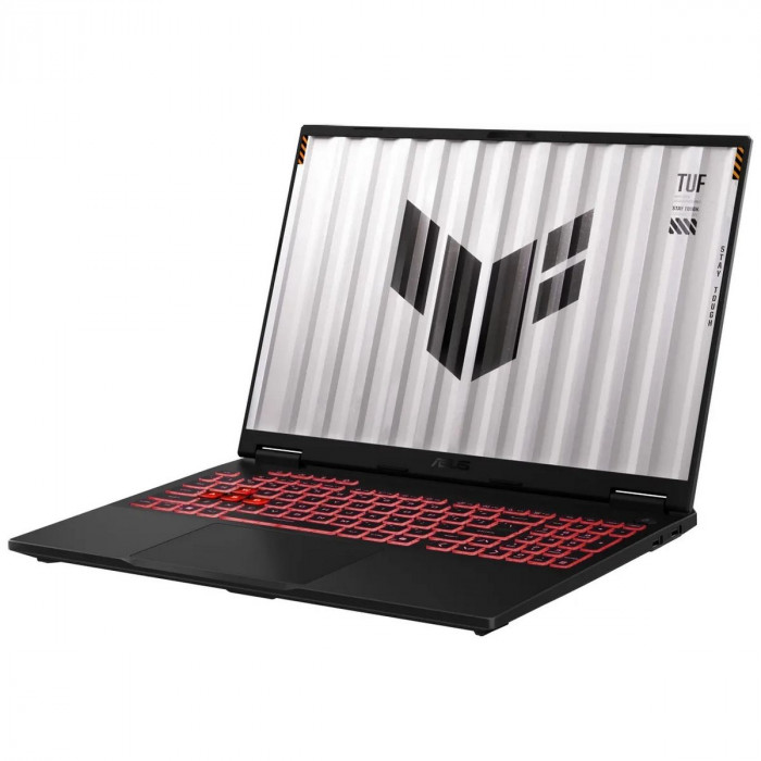 Ноутбук ASUS TUF Gaming A16 FA608PP-QT006 AMD Ryzen 9 8940HX/16Gb (1*16 D5)/SSD512Gb/RTX5070 8Gb (115W)/16'/IPS/WQXGA/2560x1600/165Hz/NoOS/RJ-45/Gray/2.2kg