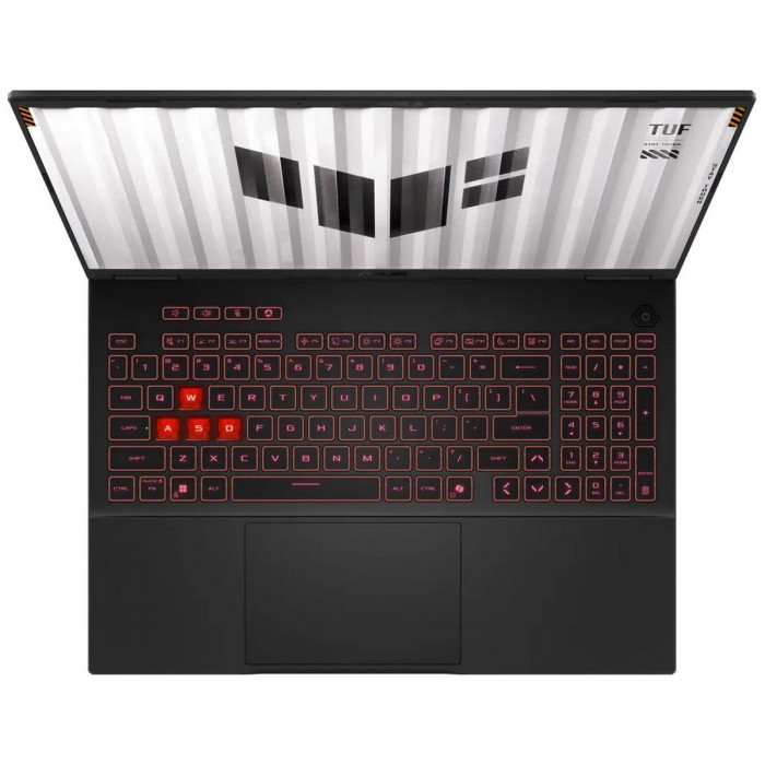 Ноутбук ASUS TUF Gaming A16 FA608PP-QT006 AMD Ryzen 9 8940HX/16Gb (1*16 D5)/SSD512Gb/RTX5070 8Gb (115W)/16'/IPS/WQXGA/2560x1600/165Hz/NoOS/RJ-45/Gray/2.2kg
