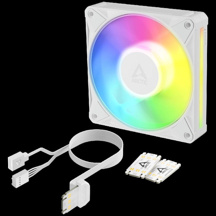 Вентилятор корпусной ARCTIC BioniX P12 A-RGB (White) - retail (ACFAN00336A)