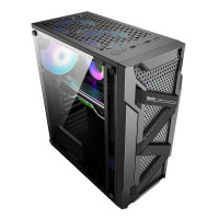 Корпус ALSEYE Warrior-B Mini-ITX/Micro ATX/ATX, USB2.0*2+HD Audio+USB3.0*1, H.D.D.(3.5')*2pcs+S.S.D(2.5')*2pcs, 354*185*413mm