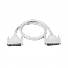 Кабель Advantech PCL-10125-3E с двойным экранированием, с 2-мя разъемами DB-25, 3м, ПВХ, номинальное напряжение до 15В Advantech Кабель для передачи электрического сигнала между узлами системы, Double-shielded cable with 25-pin D-sub connectors
