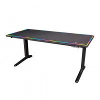 Игровой стол Thermaltake Gaming Desk Level 20 BattleStation Black, Electric,RGB, none