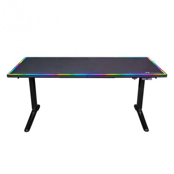 Игровой стол Thermaltake Gaming Desk Level 20 BattleStation Black, Electric,RGB, none