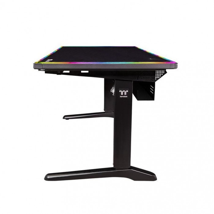 Игровой стол Thermaltake Gaming Desk Level 20 BattleStation Black, Electric,RGB, none