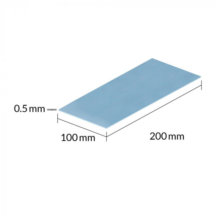 Термопрокладка Arctic Cooling Thermal pad  200x100mm, 0,5mm  - 2 Pack TP-3 (ACTPD00058A)
