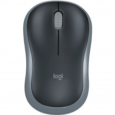 Мышь беспроводная Logitech M185 Grey серая, оптическая, 1000dpi, 2.4GHz,USB-ресивер Logitech Unifying® {10} (272815) 910-002252