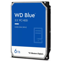 Жесткий диск Western Digital WD60EZAX Накопитель на жестком магнитном диске WD Жесткий диск WD Blue™ WD60EZAX 6ТБ 3,5' 5400RPM 256MB (SATA III) (855684) {20}