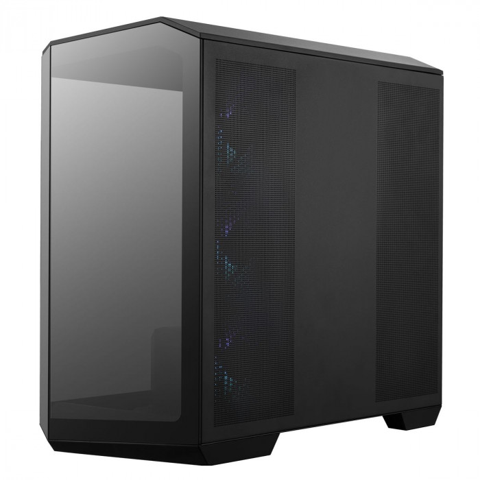 Корпус MSI MAG Pano M100R PZ , Micro-ATX, 1xUSB 3.2 Gen 1, 1xUSB 3.2 Gen2 Type-C, 4x120mm ARGB Fan, ARGB+PWM Control Board, TG