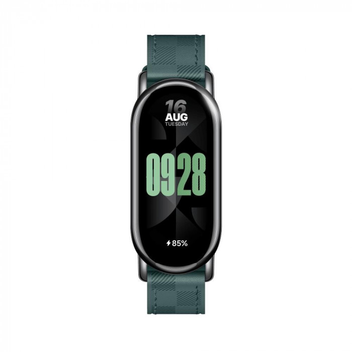 Ремешок для смарт-часов Xiaomi Smart Band 8 Checkered Strap Green