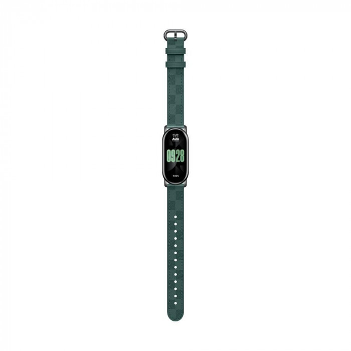 Ремешок для смарт-часов Xiaomi Smart Band 8 Checkered Strap Green