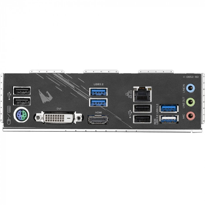 Материнская плата Gigabyte B550M AORUS ELITE, Socket AM4, AMD B550, 4xDDR4-3200, DVI-D+HDMI, 2xPCI-Ex16, 1xPCI-Ex1, 4xSATA3(RAID 0/1/10), 2xM.2, 8 Ch Audio, GLan, (4+2)xUSB2.0, (4+2)xUSB3.2, 1xPS/2, mATX, RTL {10} (809546)