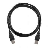 Кабель ACD-U2AAM-30L |ACD-U2AAM-30L| USB 2.0, A male - A male, ТТХ: |ACD-U2AAM-30L| (7/0.12BC+PE)*1P+(7/0.12BC+PE)*2C+7/0.12BC+AL+PVC OD4.0, Черный, 3мm (742033)
