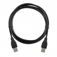 Кабель ACD-U2AAM-30L |ACD-U2AAM-30L| USB 2.0, A male - A male, ТТХ: |ACD-U2AAM-30L| (7/0.12BC+PE)*1P+(7/0.12BC+PE)*2C+7/0.12BC+AL+PVC OD4.0, Черный, 3мm (742033)