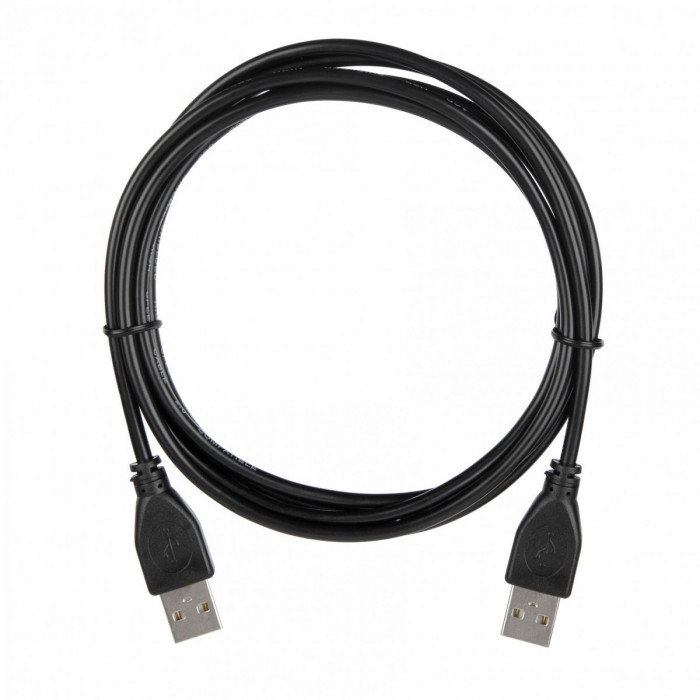 Кабель ACD-U2AAM-30L |ACD-U2AAM-30L| USB 2.0, A male - A male, ТТХ: |ACD-U2AAM-30L| (7/0.12BC+PE)*1P+(7/0.12BC+PE)*2C+7/0.12BC+AL+PVC OD4.0, Черный, 3мm (742033)
