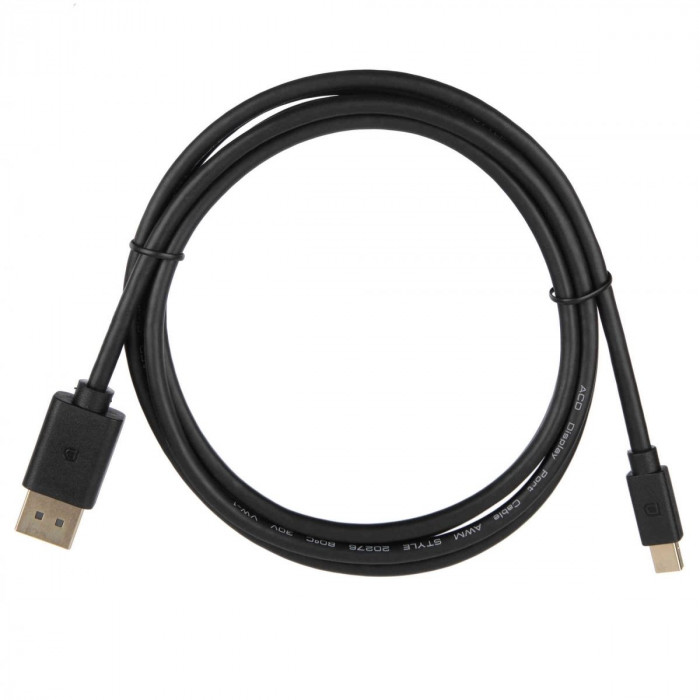 Кабель ACD-DDMM2-18B |ACD-DDMM2-18B| DisplayPort 1.2, DP-mDP, Golden Plated, 20m/20m, Черный, 1.8м, |ACD-DDMM2-18B| (742491)