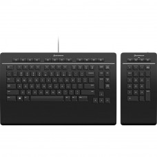 Клавиатура 3DConnexion 3DX-700092 Keyboard Pro with Numpad, US-International (QWERTY)