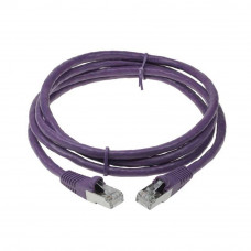 Патч-корд ACD-LPS6AZ-10P  Cat6a SSTP 26AWG 4Pair, CU, LSZH, Пурпурный, 1м