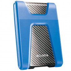 Жесткий диск внешний ADATA HD650 AHD650-2TU31-CBL 2TB 2.5' USB 3.1, LED indicator, Blue, Retail (460462)