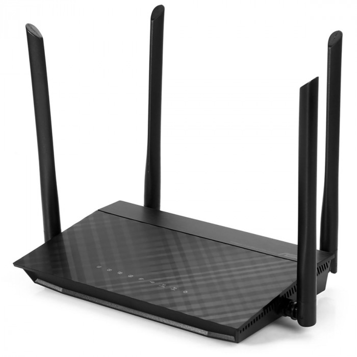 Маршрутизатор ASUS RT-AC1200 WiFi 5 4x100Mb 867+300Mbps 5GHz/2.4GHz {10}