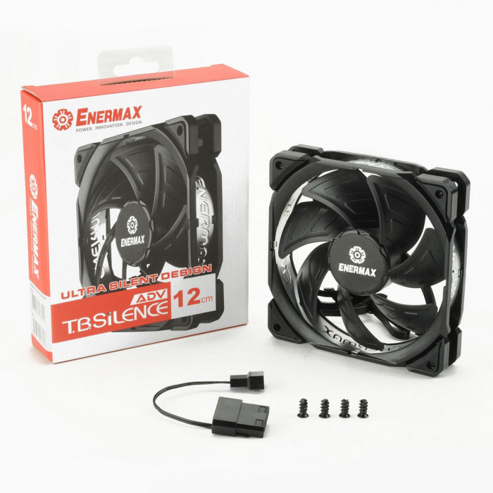 Вентилятор Enermax UCTBA12P 120mm, 300;1500rpm, 63.89CFM, PWM, RTL {60}, (723321)