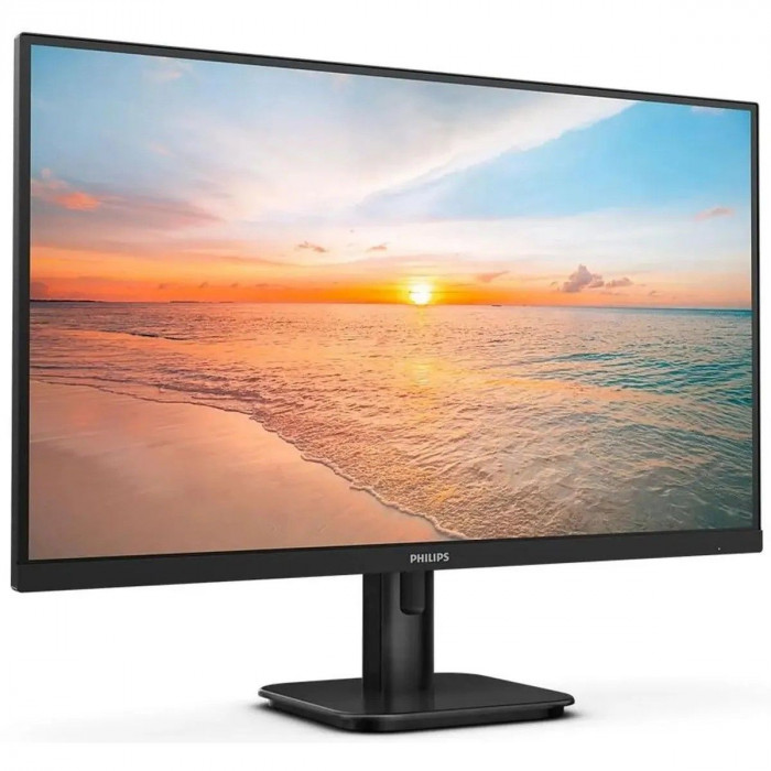 Монитор 27' PHILIPS 27E1N1800A  IPS, 3840x2160, 60Hz, 4ms, 350сd/m, 1000:1 | 2xHDMI(2.0), DP(1.4) | InPSU, Speakers, Vesa 100, Black