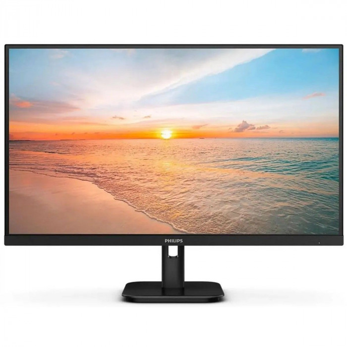 Монитор 27' PHILIPS 27E1N1800A  IPS, 3840x2160, 60Hz, 4ms, 350сd/m, 1000:1 | 2xHDMI(2.0), DP(1.4) | InPSU, Speakers, Vesa 100, Black