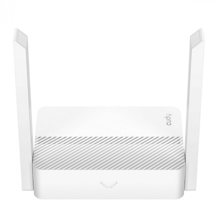 Маршрутизатор CUDY WR300 N300 Wi-Fi Router, Chipset MediaTek, 802.11b/g/n,300Mbps at 2.4GHz, 4 Ч 10/100Mbps Ports, 2 Ч 5dBi fixed antennas, WiFi router/AP/ Repeater/WISP Mode, Guest network, WPS, DDNS, VPN Client, IPv6, Cudy APP