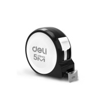 Рулетка 'Home Series White' Deli H8005A 5м х 19мм, эксклюзивный дизайн