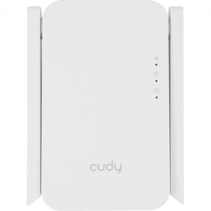Маршрутизатор CUDY AX1800 Wi-Fi 6 Mesh Repeater, AP mode, Chipset MediaTek, Cudy Mesh Support,  1201Mbps at 5GHz + 574Mbps at 2.4GHz, 802.11ax/ac/a/b/g/n,  1 Gigabit ethernet Port, WPS button, Intelligent Signal Light, WPA3, LED control
