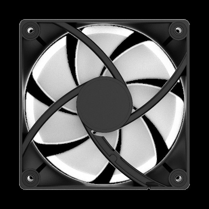 Вентилятор для процессора Fan Ocypus Delta F12 BK ARGB LED / Black / PWM