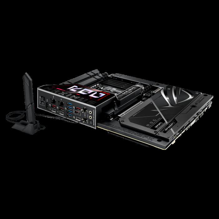 Материнская плата ASUS ROG MAXIMUS Z890 HERO BTF LGA1851 ATX 4хDDR5 PCIEx16 PCIEx4 PCIEx1 6xM.2 2xThunderbolt USB-C HDMI 2.5GLAN 5GLAN Wi-Fi 7
