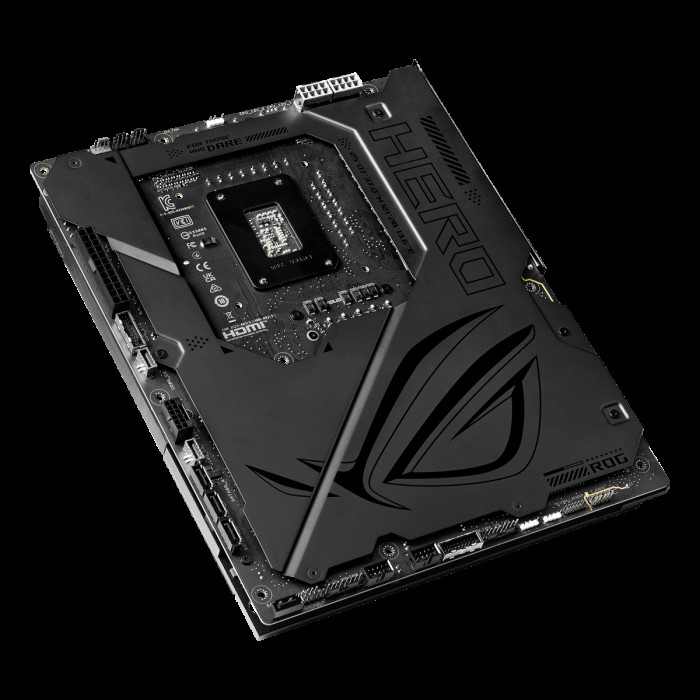 Материнская плата ASUS ROG MAXIMUS Z890 HERO BTF LGA1851 ATX 4хDDR5 PCIEx16 PCIEx4 PCIEx1 6xM.2 2xThunderbolt USB-C HDMI 2.5GLAN 5GLAN Wi-Fi 7