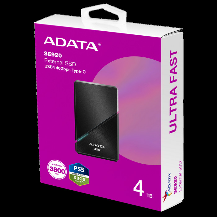 Твердотельный накопитель SSD ADATA 2.5' 4TB SE920